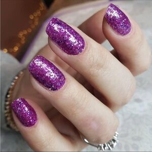 *Retired* Color Street: Fiji Fuchsia | Purple Violet Pink Glitter Party Sparkle